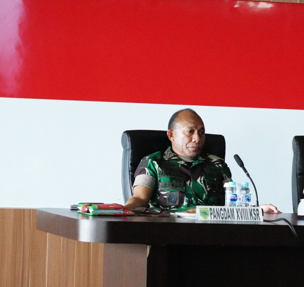 Manokwari Selatan Jadi Sasaran Latgab TNI TA. 2023, Kodam XVIII/Kasuari Siap Dukung Sepenuhnya