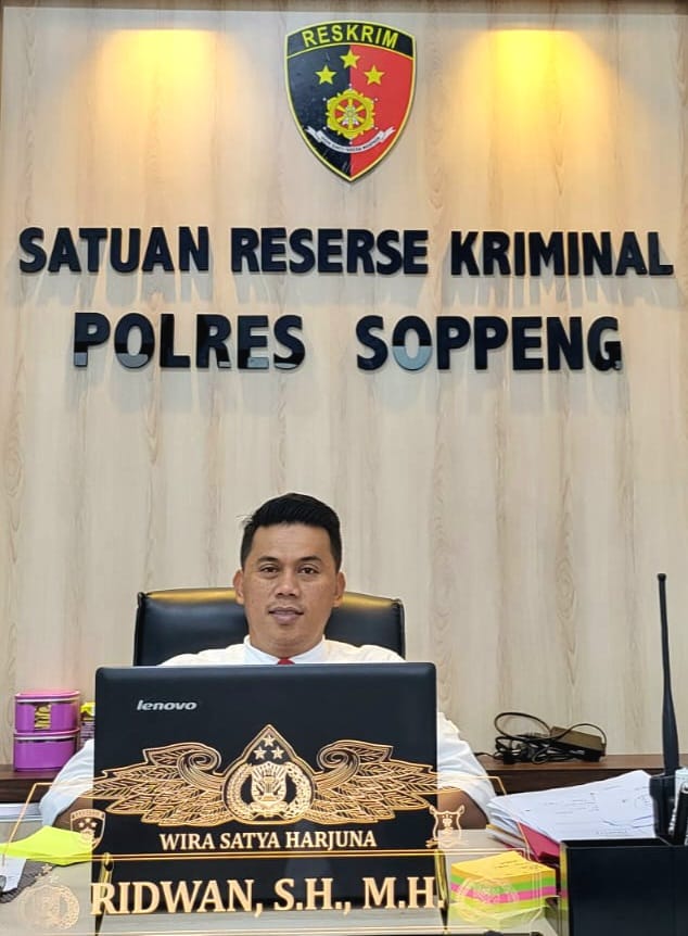 Timsus Polres Soppeng Bekuk Lel. SF ( 52 ) Pelaku Pencurian Sapi