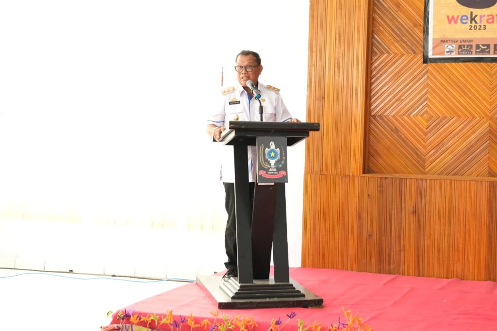 Wabup Soppeng Hadiri Workshop dan Pameran Ekonomi Kreatif Pariwisata Tahun 2023