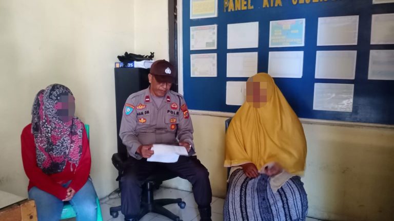 Istri Tua dan Muda Berkelahi, Bhabinkamtibmas Batui Bertindak