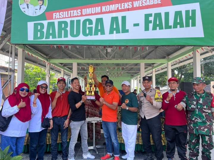 Sambut HUT RI Ke-78, Camat Tamalanrea Buka Porseni Kelurahan Tamalanrea