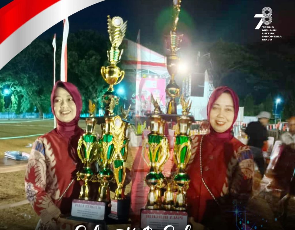 Sabet 7 Kategori Juara, Kelurahan Laikang Juara Umum Lomba HUT RI ke-78 Tingkat Kecamatan Biringkanaya
