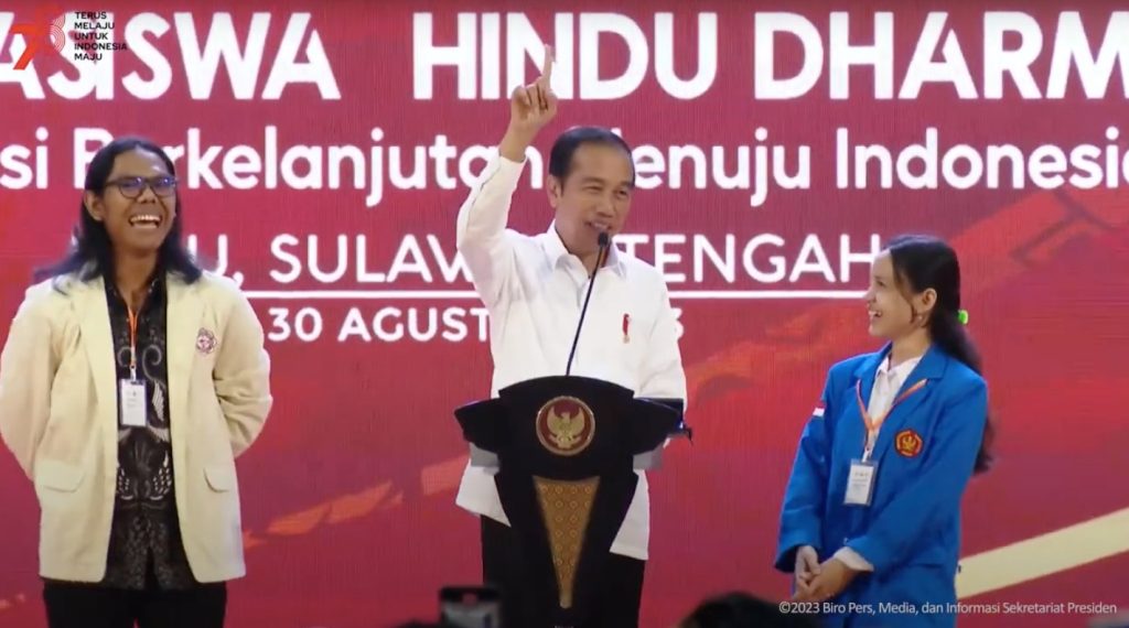 Presiden Jokowi Buka Kongres KMHDI di Palu