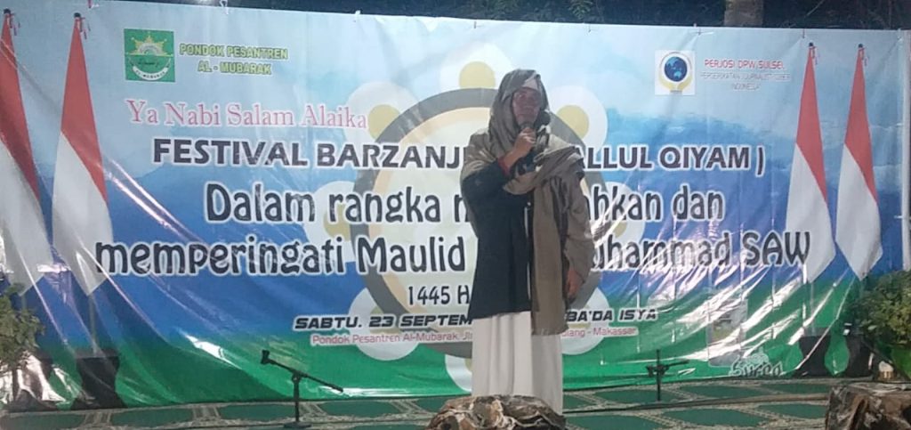 Pembukaan Malam Festval Barzanji Ponpes Al-Mubarak