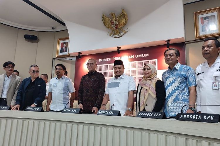 KPU Akan Undi Nomor Urut Anies-Muhaimin, Ganjar-Mahfud, dan Prabowo-Gibran Malam Nanti