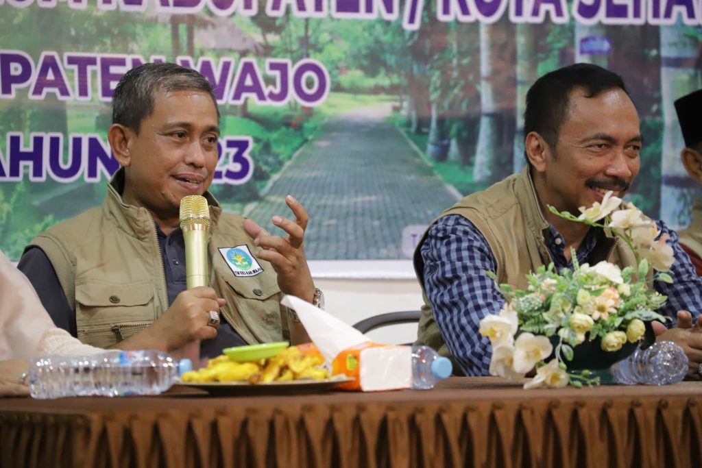 Tampil Kompak, Duo Amran Buka Raker Tim Pembina dan Forum KKS Kabupaten Wajo