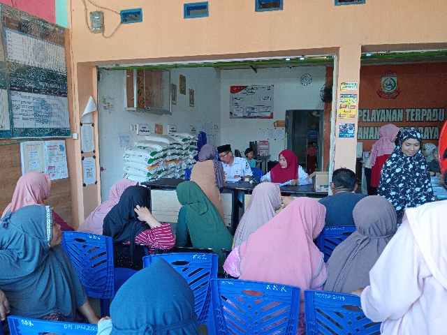 Penyaluran Bantuan CPP Tahun 2024 di Kelurahan Kapasa Raya