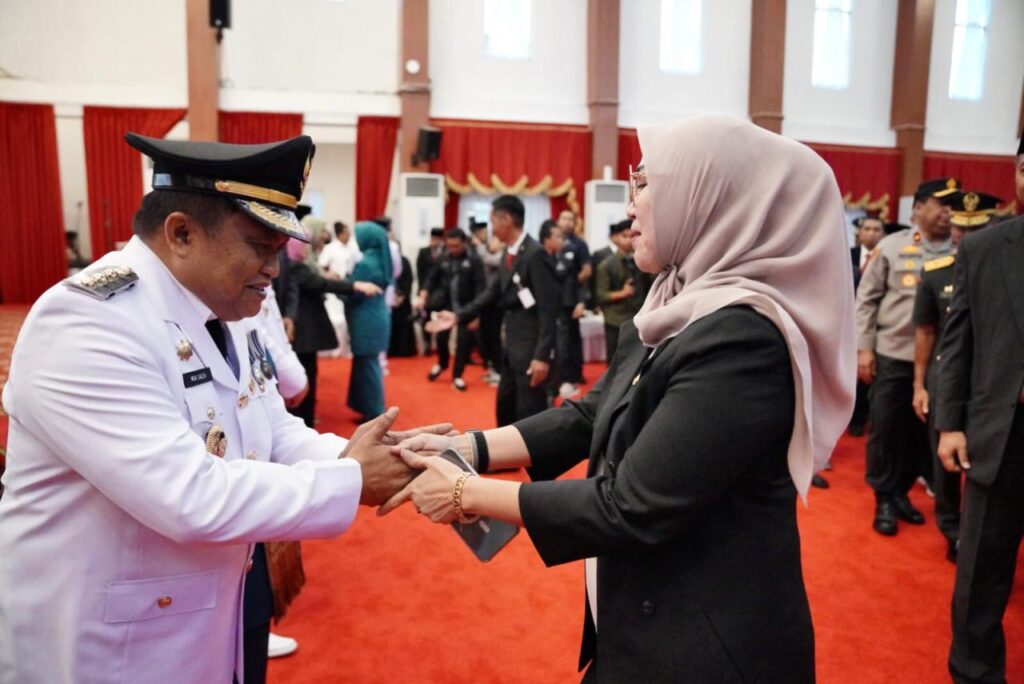 Ketua Dan Sejumlah Anggota DPRD Sulsel Hadiri Pelantikan Pj Bupati Luwu Dan Wajo