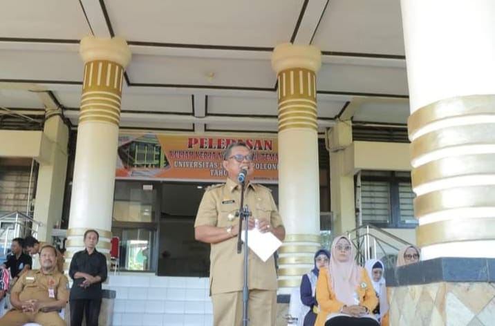 Wabup Soppeng Lepas 340 Mahasiswa KKN Tematik Unipol