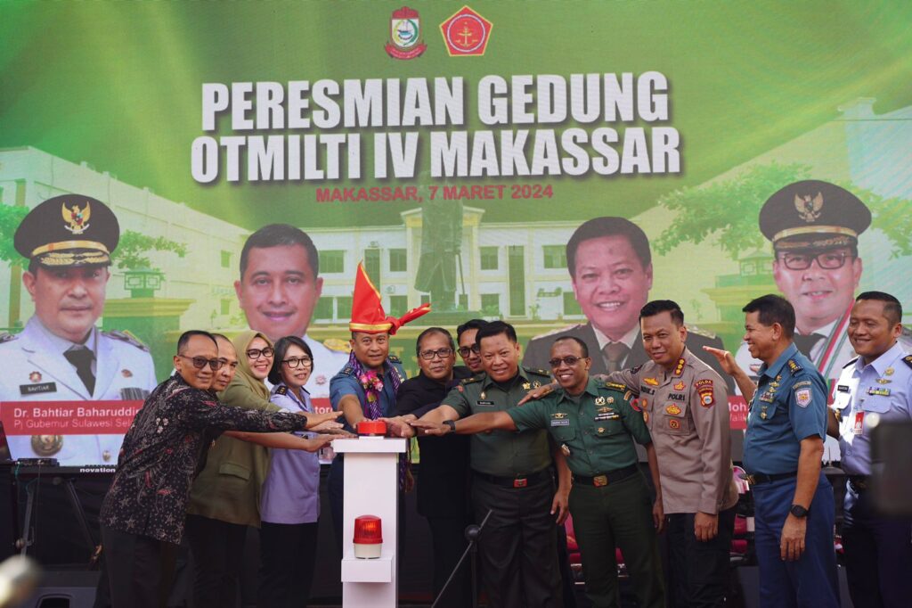 Ketua DPRD Sulsel Hadiri Peresmian Gedung OTMILTI IV Makassar
