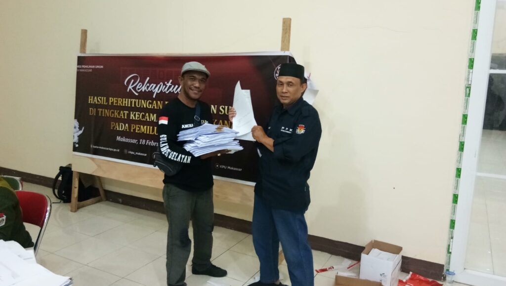 Partai Demokrat Raih Suara Terbanyak Hasil Pleno Kecamatan Biringkanaya Tingkat Kota