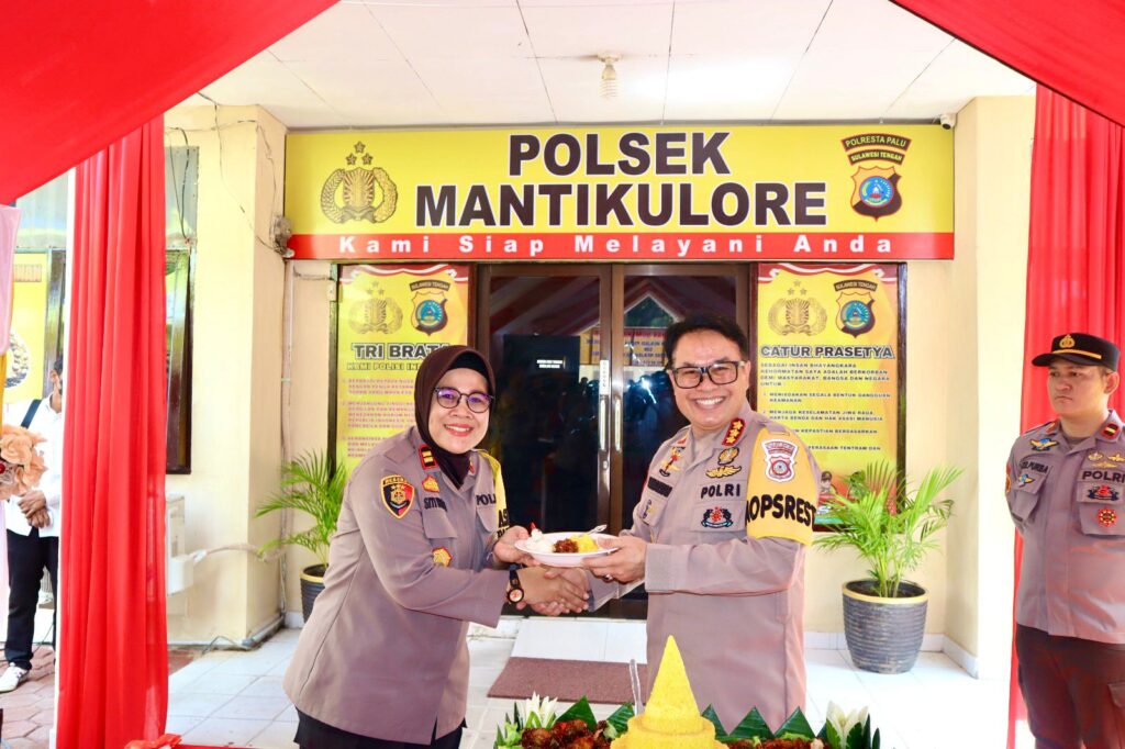 Iptu Siti Kapolsek Mantikulore Pertama, Satu-satunya Kapolsek Polwan di Jajaran Polda Sulteng