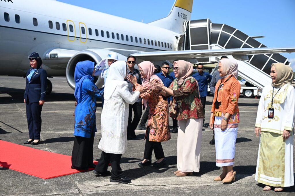 Ketua DPRD Sulsel Sanbut Kedatangan Ibu Presiden Dan Wakil Presiden RI