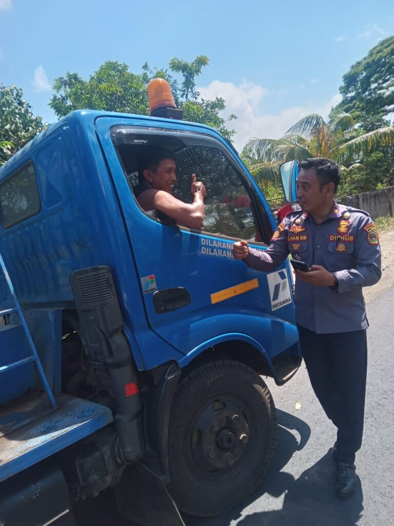 Dishub Takalar Kerjasama dengan Satuan Lalu- Lintas Polres Takalar Gelar Operasi