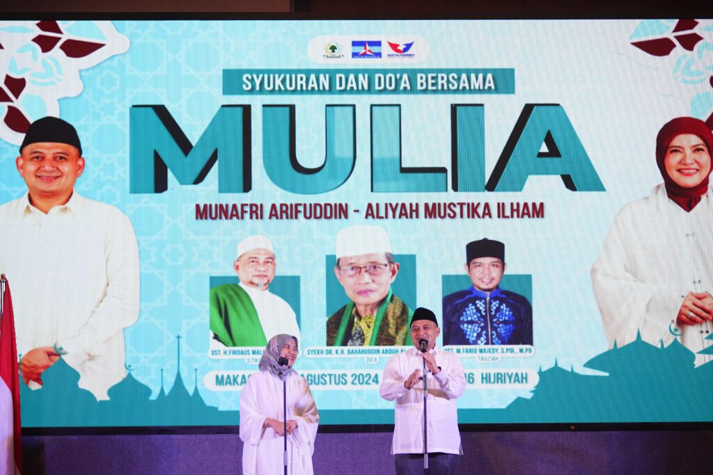 Pasangan Bacalon Waikota dan Wakil Walikota Makassar ‘MULIA’ Gelar Syukuran Dan Doa Bersama