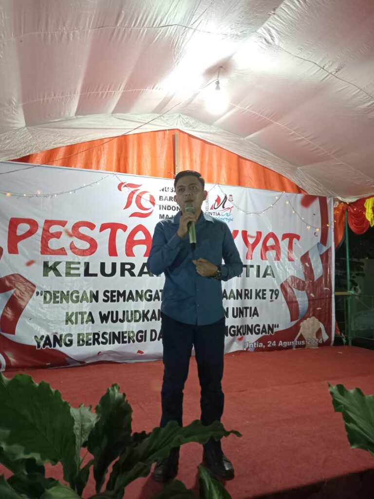 Sekcam Biringkanaya Hadiri Pesta Rakyat Kelurahan Untia