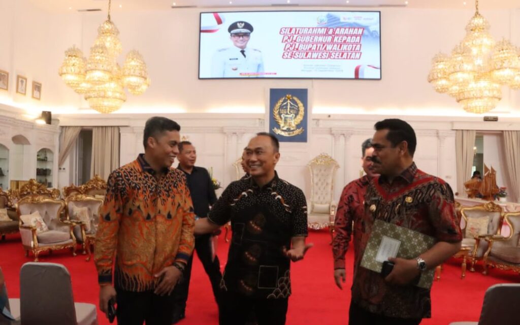 Pj Bupati Pinrang Hadiri Pertemuan dengan Pj Gubernur Sulsel