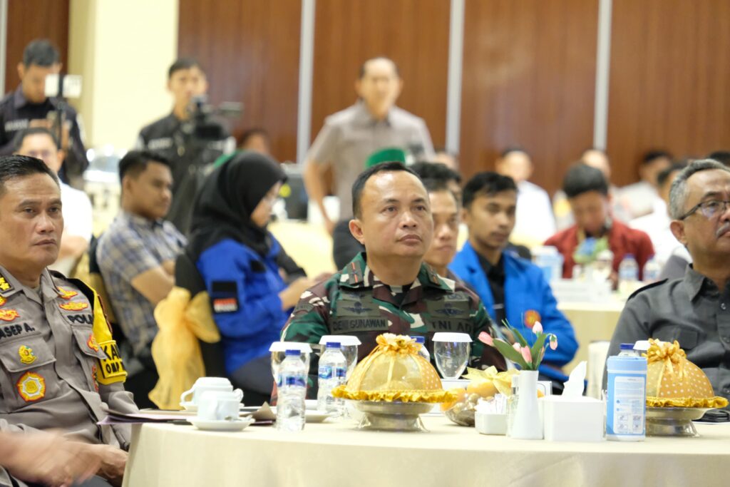 Pangdam XIII/Merdeka Bersama Danrem 132/Tdl Hadiri Deklarasi Pemilu Damai 2024 di Sulawesi Tengah