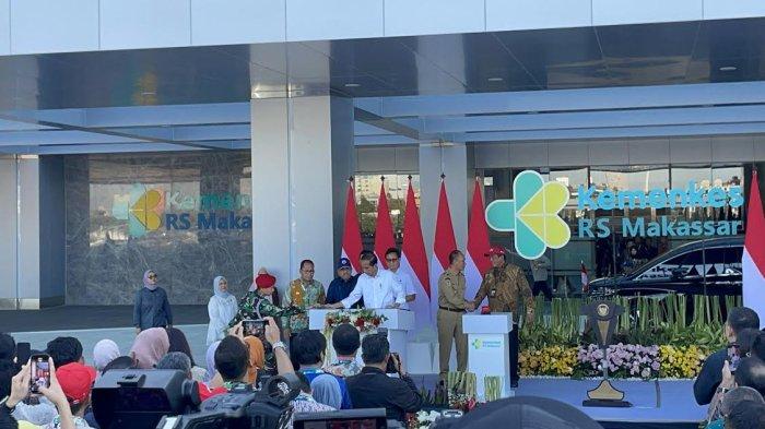 Jokowi Resmikan RS Kemenkes Makassar