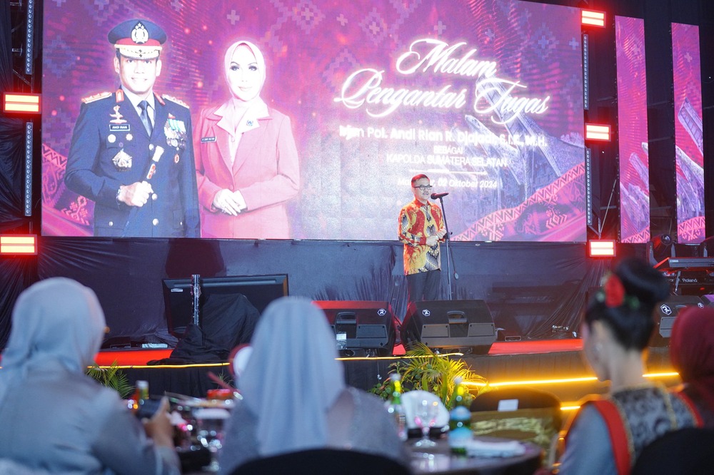 Jufri Rahman Hadiri Malam Pengantar Tugas Irjen Pol Andi Rian