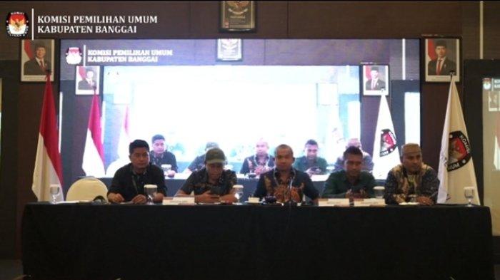 KPU Banggai Tetapkan Hasil Rekapitulasi Pilkada 2024, Paslon AT – FM Raih Suara Terbanyak