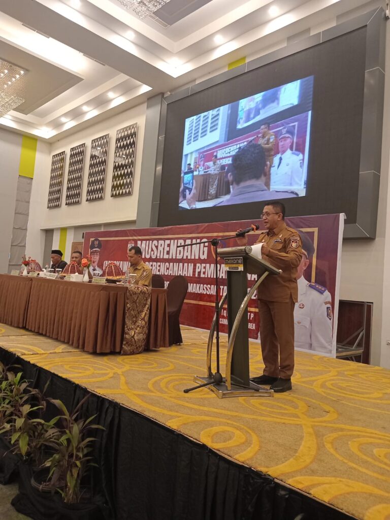 Plh Sekda Kota Makassar Buka Musrenbang Kecamatan Tamalanrea