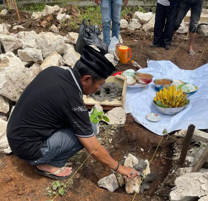 Abubakar Groundbreaking Pembangunan Kantor Lurah Kapasa Raya