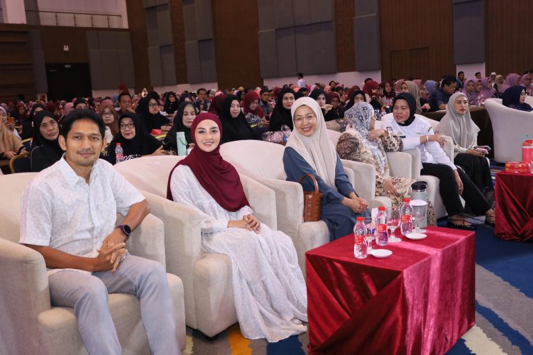 Ketua TP PKK Makassar Melinda Aksa Hadiri Gebyar Ramadhan