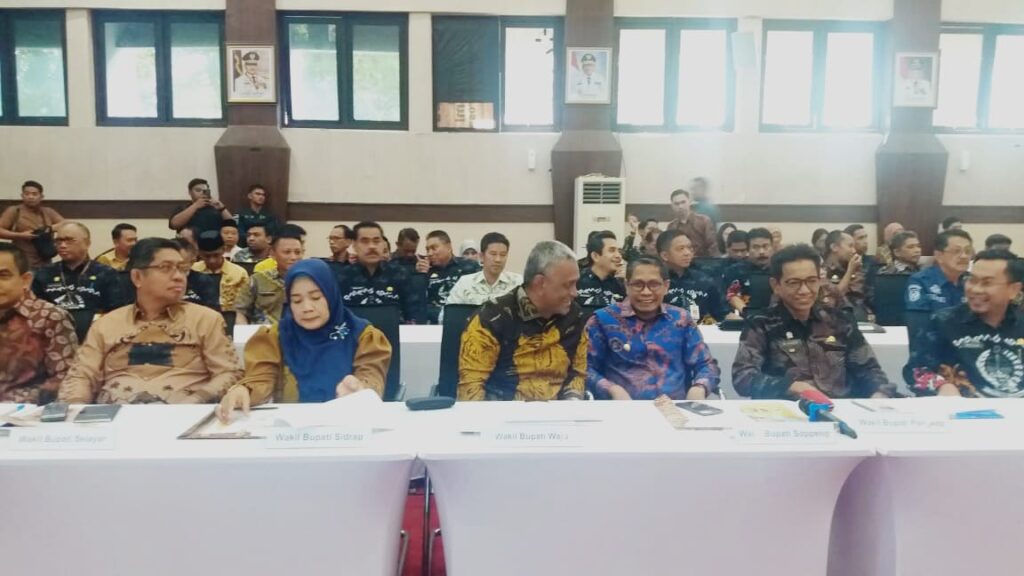 Wakil Bupati Soppeng Hadiri Rapat Tingkat Tinggi Pengendalian Inflasi di Sulsel
