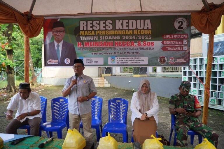 Reses Anggota DPRD Makassar Meinsani, Persoalan Infrastruktur Dominasi Keluhan Warga