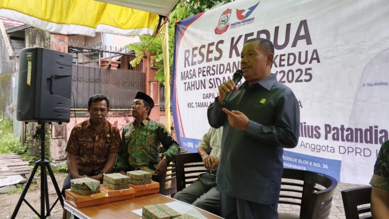 Anggota DPRD Makassar Yulius, Serap Aspirasi Melalui Reses