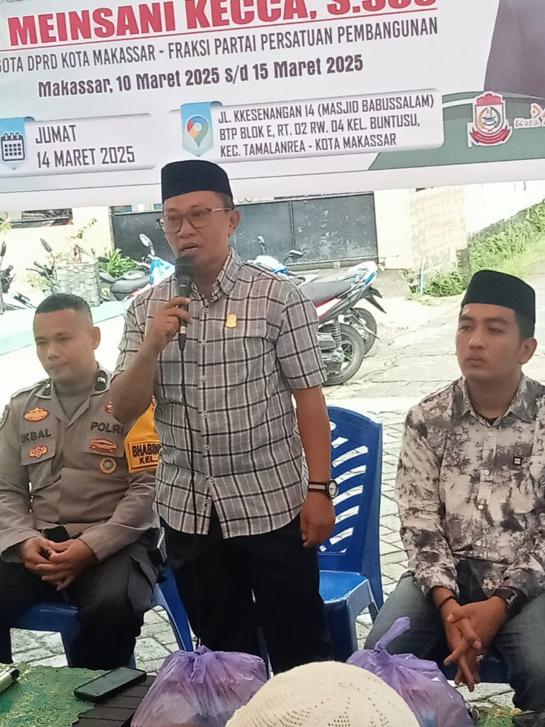 Anggota DPRD Makassar Meinsani Jaring Aspirasi di RW 04 Blok E BTP Kelurahan Buntusu