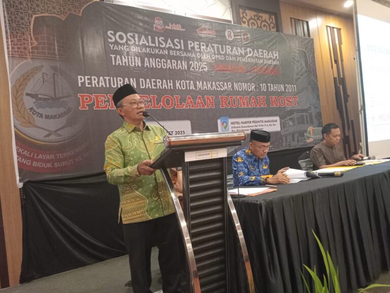 Anggota DPRD Makassar Meinsani Kecca Gelar Sosper Pengelolaan Rumah Kost