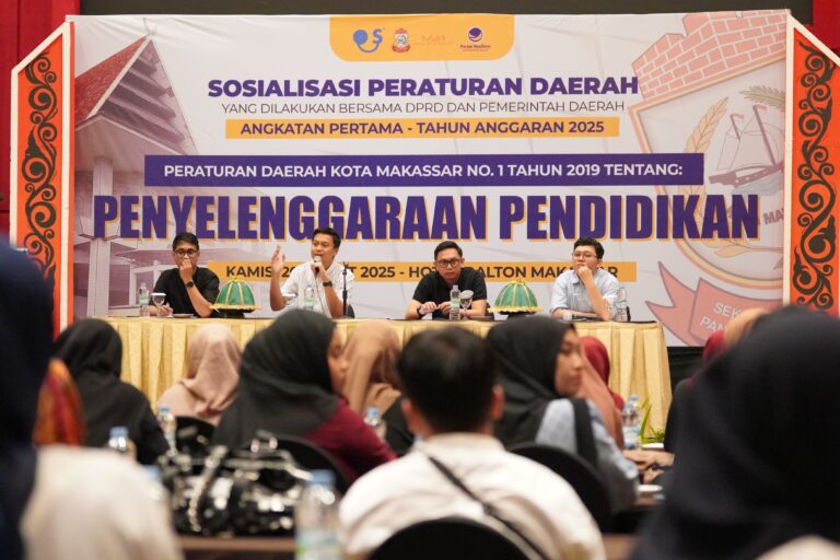 Andi Odhika Gelar Sosialisasi Perda Pendidikan