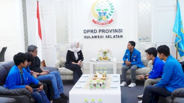 Ketua DPRD Sulsel Terima Audiensi Delegasi Mahasiswa