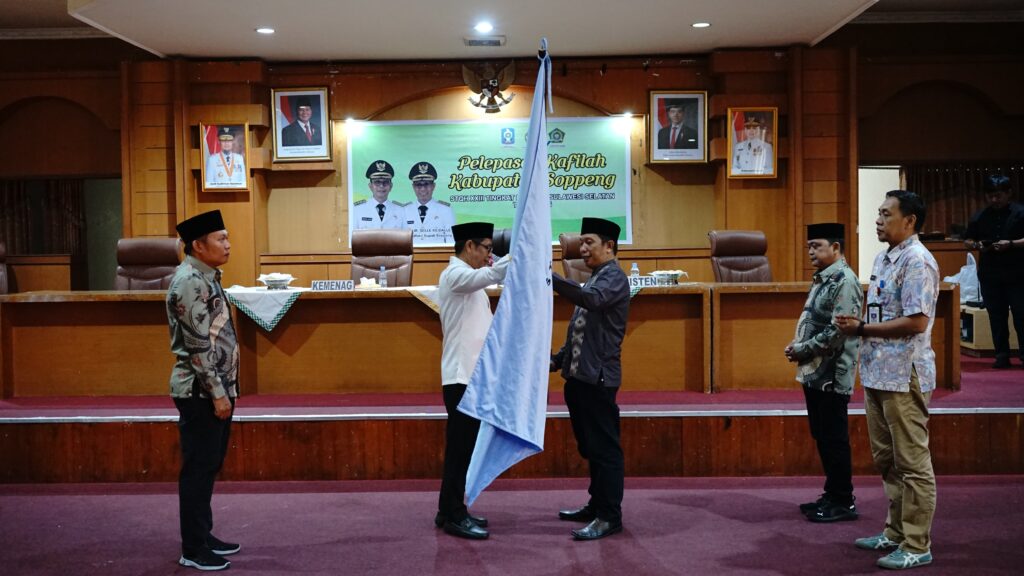 Wakil Bupati Lepas Kafilah STQH XXIII Kabupaten Soppeng