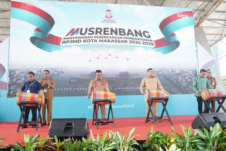 Wakil Ketua DPRD Sulsel Rahman Pina Hadiri Musrenbang RPJMD Kota Makassar