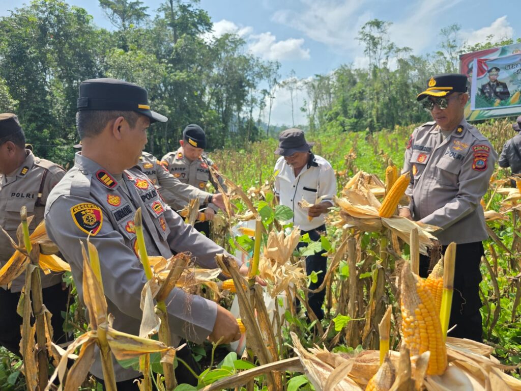 Polres Morut Sukses Dukung Ketahanan Pan