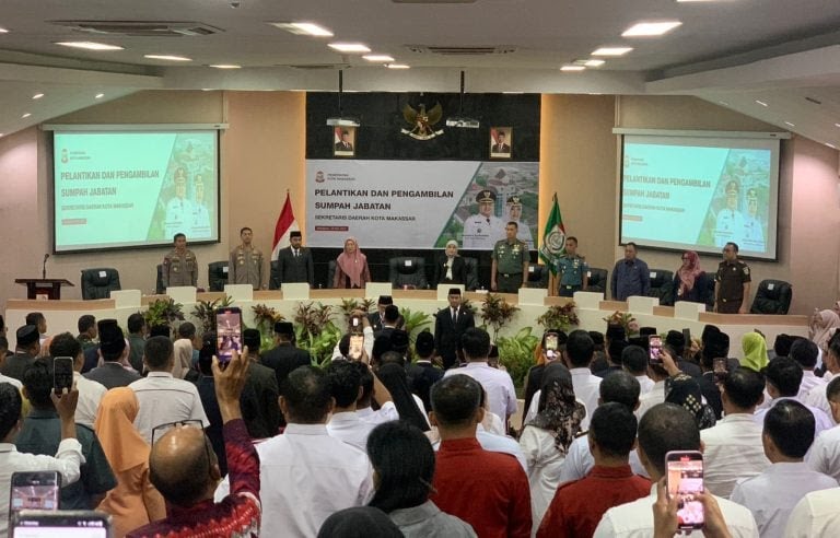 Andi Zulkifli Nanda Resmi Jabat Sekda Kota Makassar
