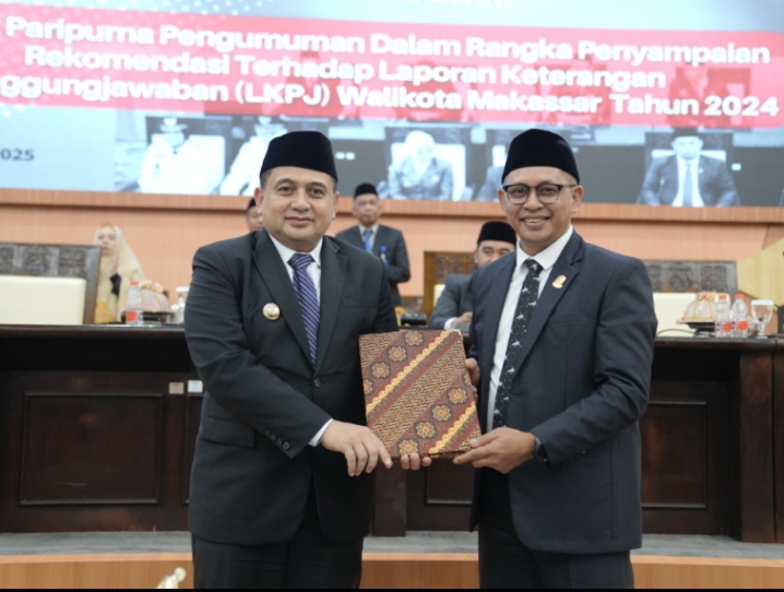 DPRD Makassar Sampaikan Rekomendasi Terkait LKPJ 2024, Appi : Pemkot Makassar Siap Tindaklanjuti