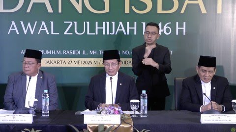 Pemerintah Tetapkan Idul Adha 1446 H 6 Juni 2025