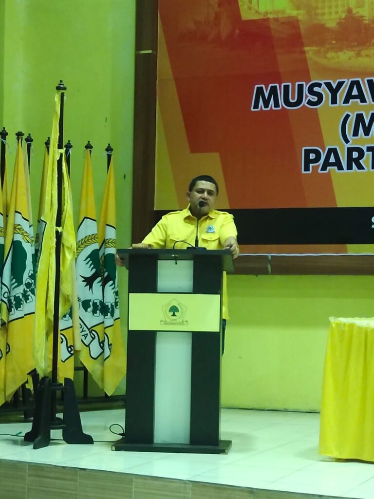 Munafri Arifuddin Pimpin Muscamlub 8 Pimcam Partai Golkar Kota Makassar