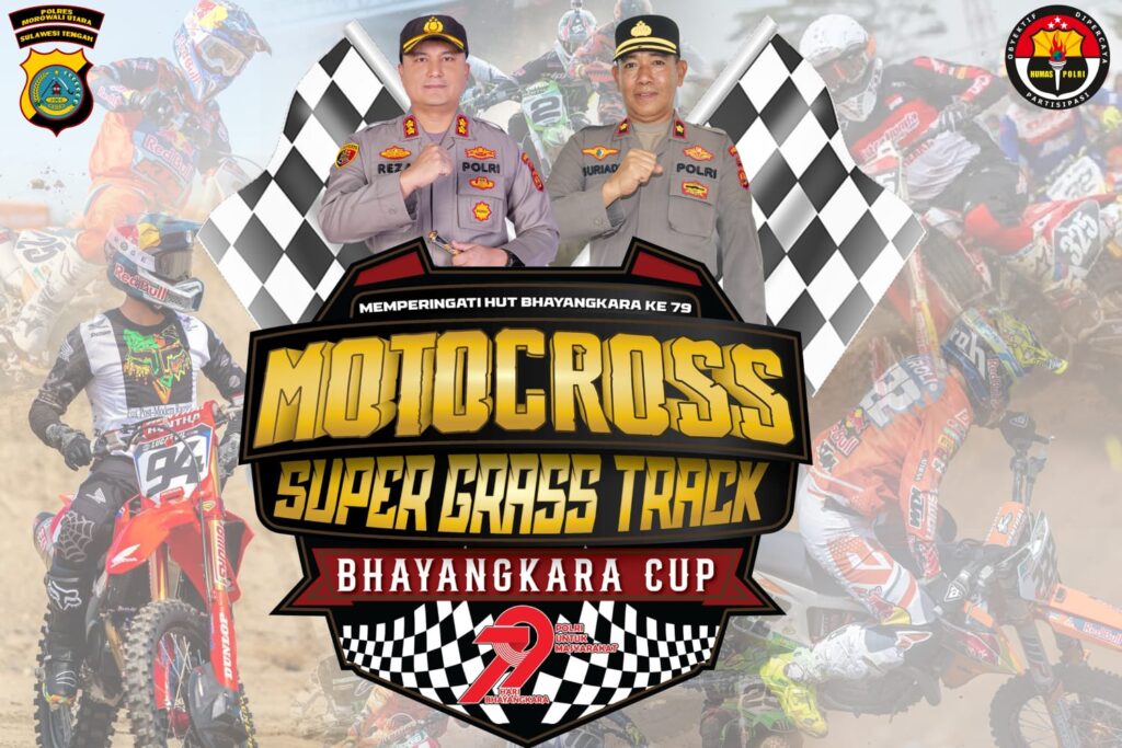 Event Motorcross Supter Grasstrck Bhayangkara Cup Polres Morut Segera di Gelar