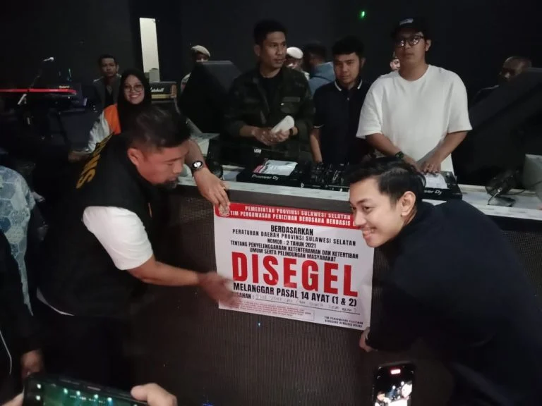 Tim Terpadu DPRD Sulsel Sidak THM d Makassar
