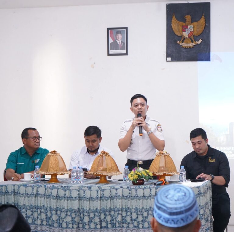 Sekcam Biringkanaya Hadiri Sosialisasi Restoran Plataran Summarecon Mutiara Makassar