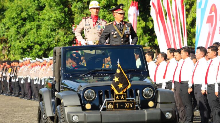 Pimpin Upacara Hari Bhayangkara Ke-79, Kapolda Sulsel Tegaskan Ini