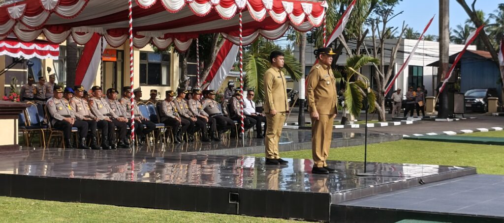 Polda Gorontalo Gelar Apel Pasukan Operasi Kewilayahan “Patuh Otanaha 2025”