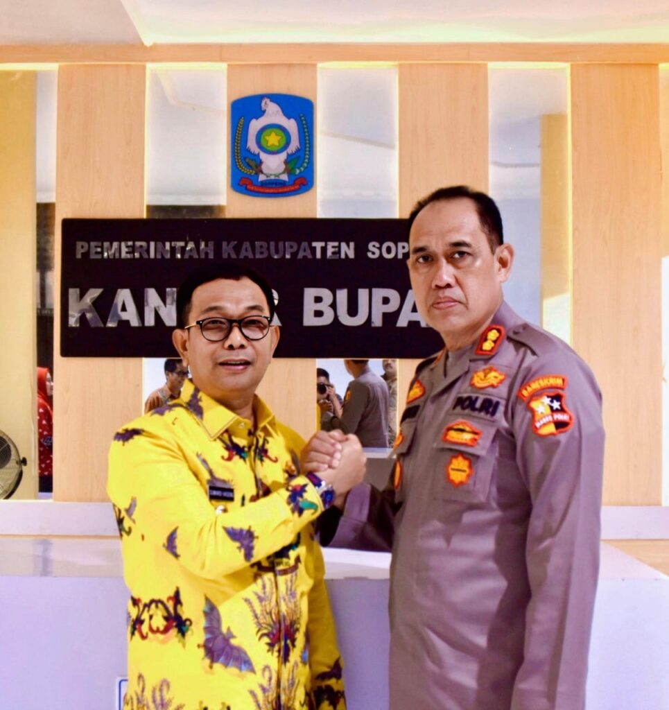 Kepala BNN Bone Sambangi Bupati Soppeng, Ini yang Dibahas