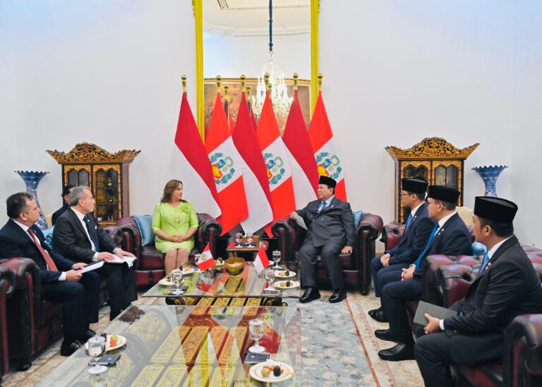 Pertemuan Presiden Prabowo dan Presiden Boluarte Tegaskan Arah Kemitraan Strategis Indonesia–Peru