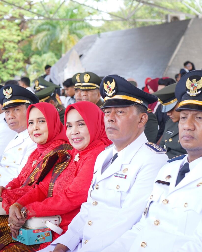 Camat Biringkanaya Hadiri Upacara HUT RI Ke – 80 Tingkat Kota Makassar